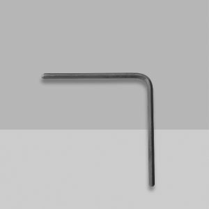 Llave hexagonal, acero endurecido