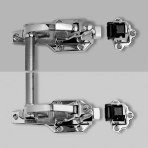 Cilindro fijo Desnivel: 1/4 pulg. a 1/8 pulg. (6.4 a 3.2 mm)
