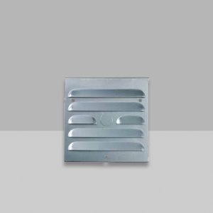 Rejilla de aluminio cuadrada